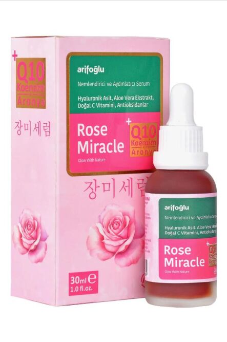 Arifoğlu Rose Miracle Nemlendirici ve Aydınlatıcı Serum Anti Aging 30ml Arlab - 1