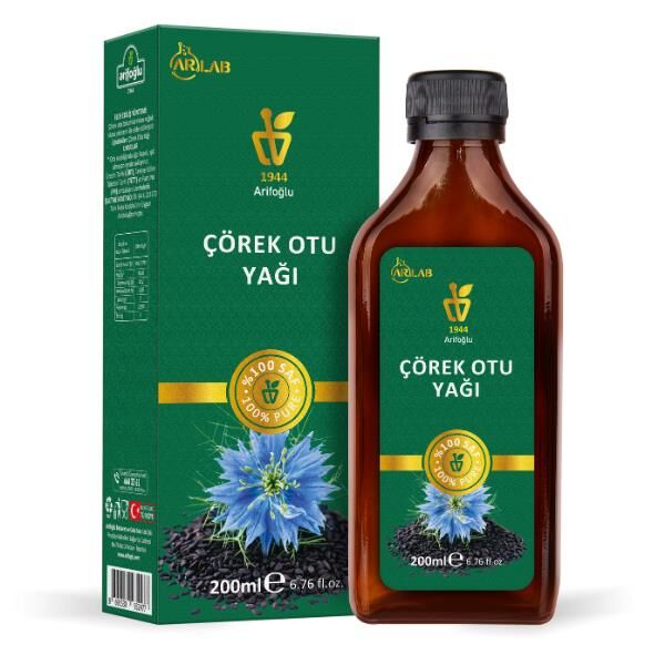 Arlab Çörek Otu Yağı 200ml %100 Saf Arifoğlu - 1