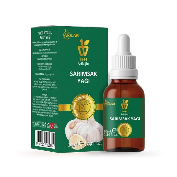 ARLAB Garlic Oil 10ml %100 pure Arifoğlu - 1