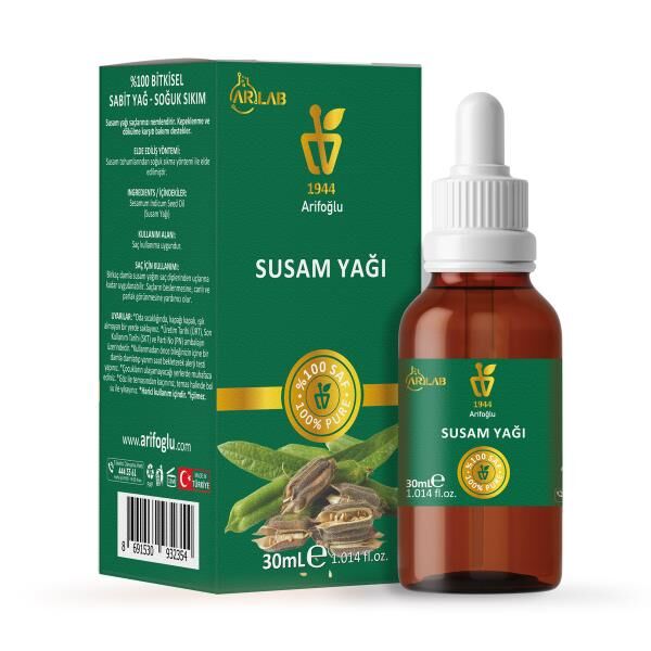 ARLAB Sesame Oil 30ml %100 Pure Arifoğlu - 1