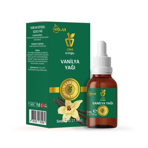 Arlab Vanilya Yağı 5ml %100 Saf Arifoğlu - 1